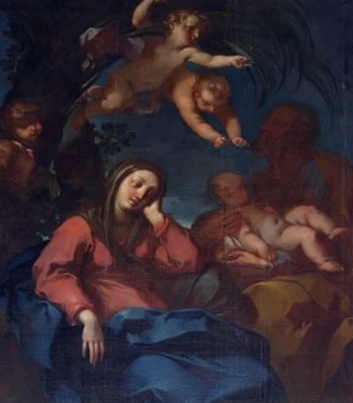 Riposo nella fuga in Egitto - Cortemaggiore